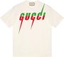 Gucci T-shirt met Blade print Wit - Thumbnail 1