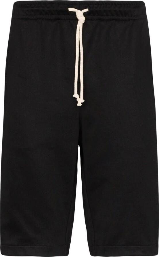Gucci Shorts met GG-logoprint Zwart