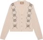 Gucci Vest met V-hals Beige - Thumbnail 1
