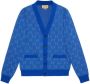 Gucci Vest met V-hals Blauw - Thumbnail 1