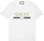 Gucci washed T-shirt met -print Wit - Thumbnail 1