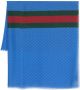 Gucci Wollen sjaal Blauw - Thumbnail 1