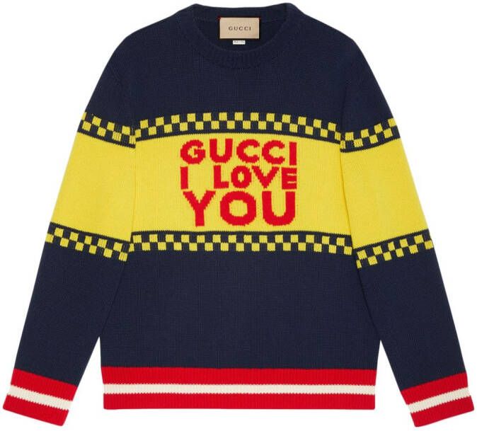 Gucci Wollen trui Blauw