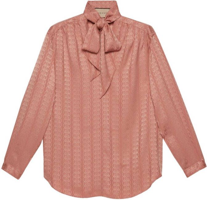 Gucci Zijden blouse Roze