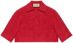 Gucci Zijden blouse 6397 Rosso