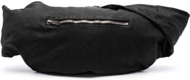 Guidi Leren rugzak Zwart