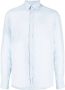 Hackett Overhemd met geborduurd logo Blauw - Thumbnail 1