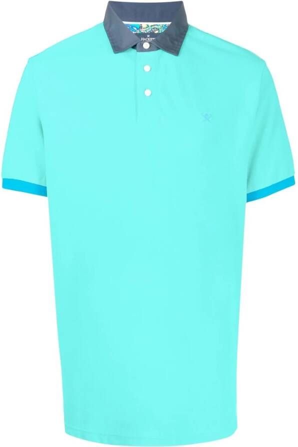 Hackett Poloshirt met korte mouwen Blauw
