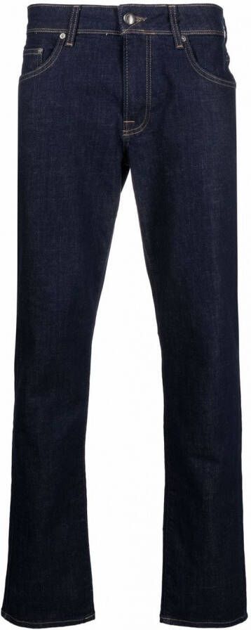 Hackett Slim-fit jeans Blauw