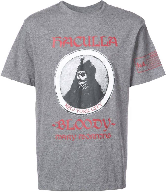 Haculla Bloody Mary S T-shirt Grijs