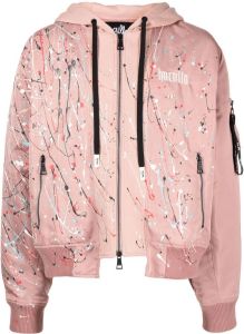 Haculla Bomberjack met grafische print Roze
