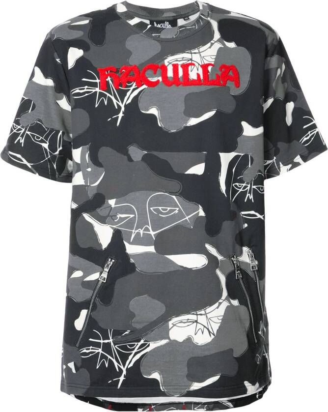 Haculla Eyez on Death T-shirt Zwart