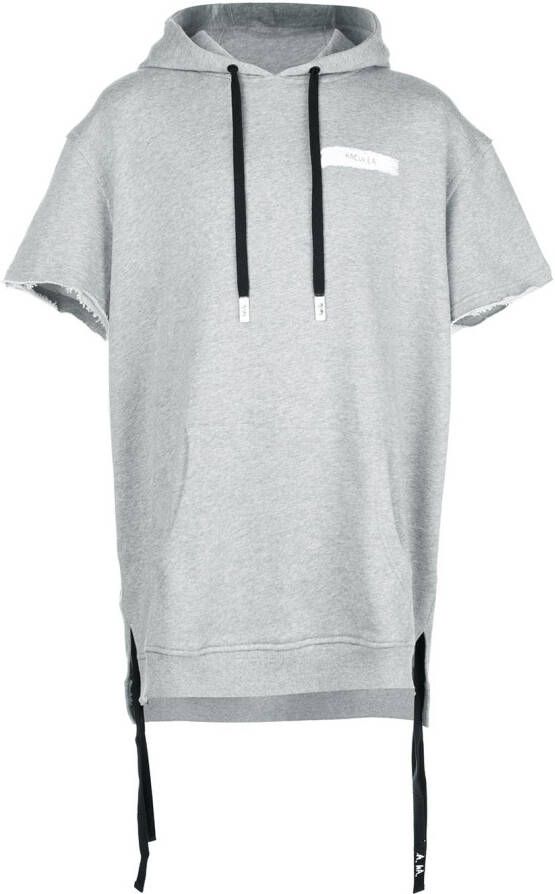 Haculla Hoodie met korte mouwen Grijs