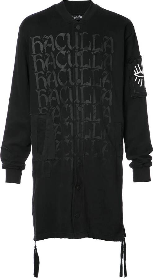 Haculla Shocked 2 Death long bomber Zwart