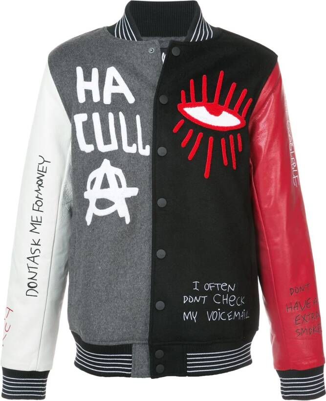 Haculla Skribble varsity-jack Veelkleurig