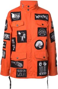 Haculla Stabat military jacket Oranje