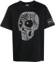 Haculla T-shirt met doodskopprint Zwart - Thumbnail 1