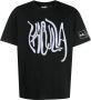 Haculla T-shirt met logopatch Zwart - Thumbnail 1