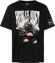 Haculla T-shirt van stretch katoen Zwart - Thumbnail 1