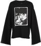 Haculla The Kids Are Alright sweater Zwart - Thumbnail 1
