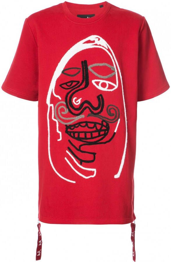 Haculla Worse Than Death T-shirt Rood