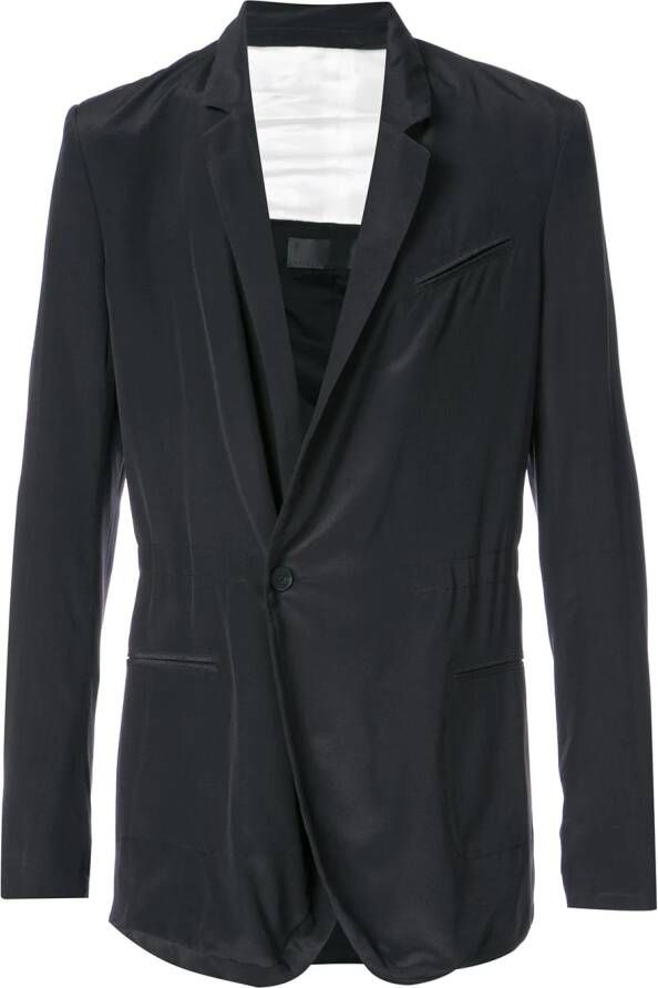 Haider Ackermann getailleerde blazer Zwart