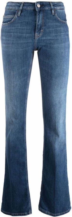 Haikure Flared jeans dames Polyester Spandex Elastane katoen 25 Blauw
