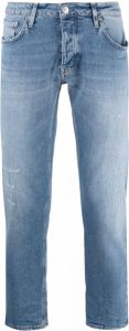 Haikure Gerafelde jeans Blauw