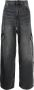 Haikure Jeans met stonewashed-effect Zwart - Thumbnail 1