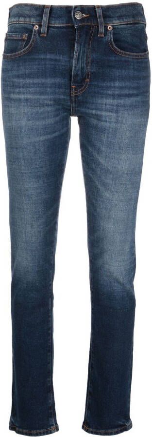 Haikure Jeans met hoge taille Blauw