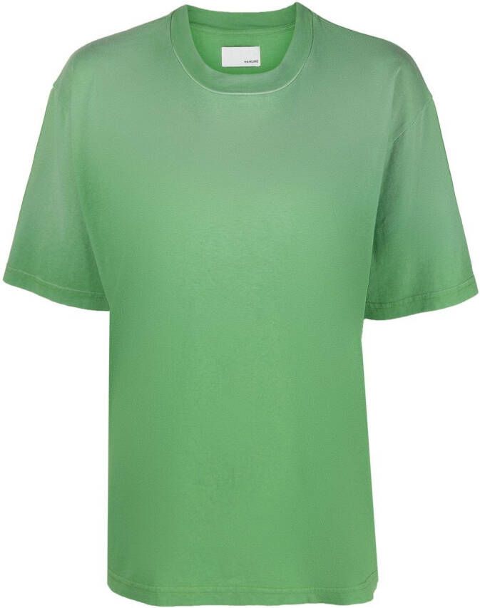 Haikure Katoenen T-shirt Groen