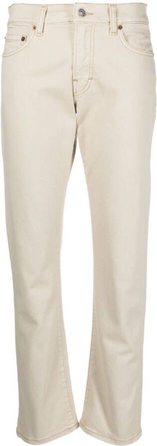Haikure Slim-fit broek Beige