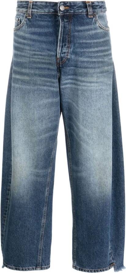 Haikure Jeans met wijde pijpen Blauw