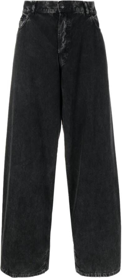 Haikure Jeans met wijde pijpen Zwart