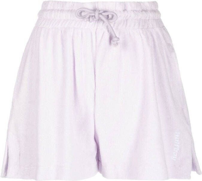 Halfboy High waist shorts Paars