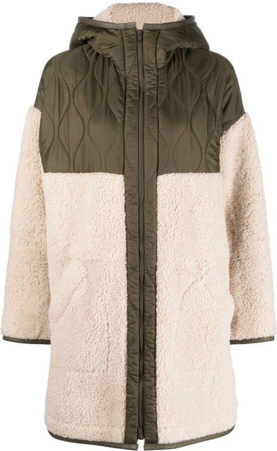Halfboy Jas met capuchon Beige