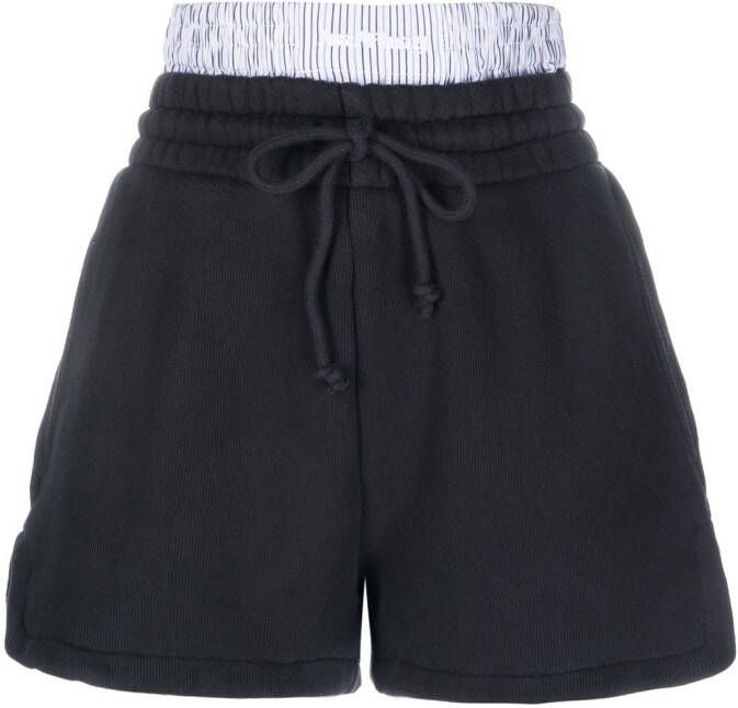 Halfboy Shorts met boxertaille Zwart
