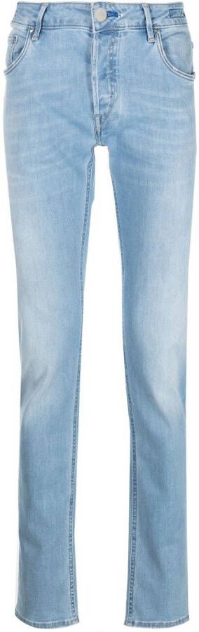 Hand Picked Straight jeans Blauw