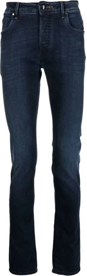 Hand Picked Skinny jeans Blauw