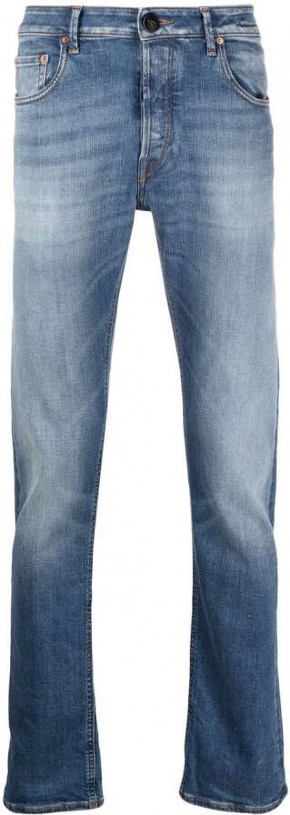 Hand Picked Straight jeans Blauw