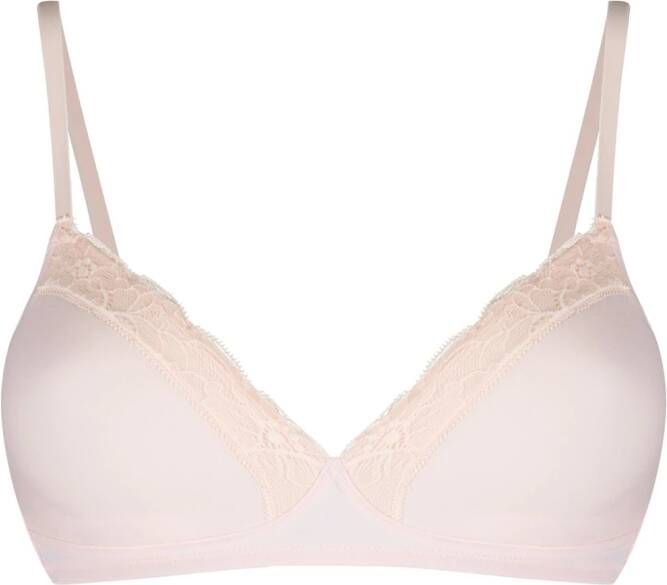 Hanro Bh met kant Beige