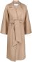 Harris Wharf London Mantel met ceintuur Beige - Thumbnail 1