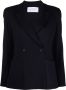 Harris Wharf London Blazer met dubbele rij knopen Blauw - Thumbnail 1