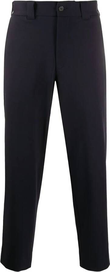 Harris Wharf London Cropped broek Blauw