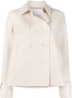 Harris Wharf London Jack met dubbele rij knopen Beige - Thumbnail 1