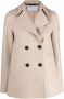 Harris Wharf London Jack met dubbele rij knopen Beige - Thumbnail 1