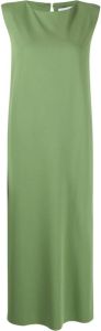 Harris Wharf London Mouwloze jurk Groen