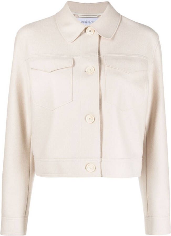 Harris Wharf London Cropped jack Beige