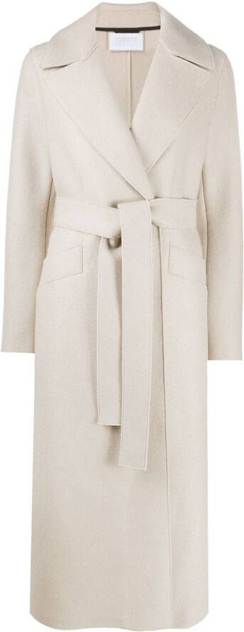 Harris Wharf London Wollen jas Beige