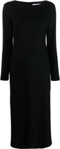 Harris Wharf London Wollen jurk Zwart